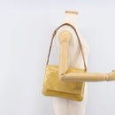 LOUIS VUITTON Monogram Vernis Thompson Street Bag Beige M91301 LV Auth BA16484A-26