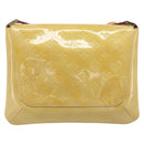 LOUIS VUITTON Monogram Vernis Thompson Street Bag Beige M91301 LV Auth BA16484A-2