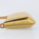 LOUIS VUITTON Monogram Vernis Thompson Street Bag Beige M91301 LV Auth BA16484A-4