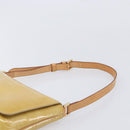 LOUIS VUITTON Monogram Vernis Thompson Street Bag Beige M91301 LV Auth BA16484A-14