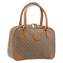 GUCCI Micro GG Hand Bag PVC Beige Gold Tone 000 104 0030 Auth BA16488-1