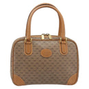 GUCCI Micro GG Hand Bag PVC Beige Gold Tone 000 104 0030 Auth BA16488-2