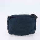 Salvatore Ferragamo Gancini Tote Bag Shoulder Bag 2 Set Blue Silver Auth BA16489-14