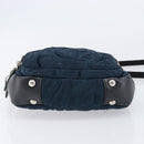 Salvatore Ferragamo Gancini Tote Bag Shoulder Bag 2 Set Blue Silver Auth BA16489-18