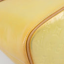 LOUIS VUITTON Monogram Vernis Houston Hand Bag Gris M91053 LV Auth BA16491-16