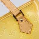 LOUIS VUITTON Monogram Vernis Houston Hand Bag Gris M91053 LV Auth BA16491-19