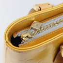 LOUIS VUITTON Monogram Vernis Houston Hand Bag Gris M91053 LV Auth BA16491-21