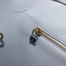 LOUIS VUITTON Monogram Vernis Houston Hand Bag Gris M91053 LV Auth BA16491-25