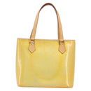LOUIS VUITTON Monogram Vernis Houston Hand Bag Gris M91053 LV Auth BA16491-13