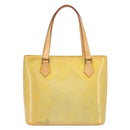LOUIS VUITTON Monogram Vernis Houston Hand Bag Gris M91053 LV Auth BA16491-2