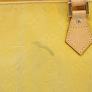 LOUIS VUITTON Monogram Vernis Houston Hand Bag Gris M91053 LV Auth BA16491-3
