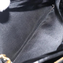CHANEL COCO Mark Chain Shoulder Bag Patent Black Gold Tone CC Auth BA16492-28