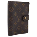 LOUIS VUITTON Monogram Agenda PM Day Planner Cover R20005 LV Auth BA16496-1