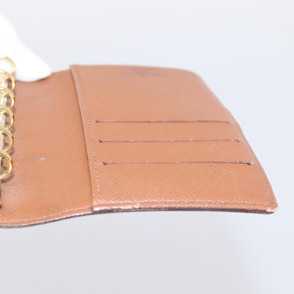 LOUIS VUITTON Monogram Agenda PM Day Planner Cover R20005 LV Auth BA16496