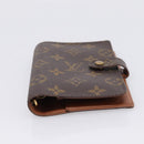 LOUIS VUITTON Monogram Agenda PM Day Planner Cover R20005 LV Auth BA16496-7