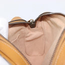 GUCCI MicroGG Disney Mickey Mouse Shoulder Bag PVC Beige 602536 Auth BA16497M-21