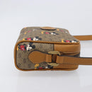 GUCCI MicroGG Disney Mickey Mouse Shoulder Bag PVC Beige 602536 Auth BA16497M-4