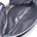 Bally Chain Shoulder Bag Leather Black Gold Tone Auth BA16503-12