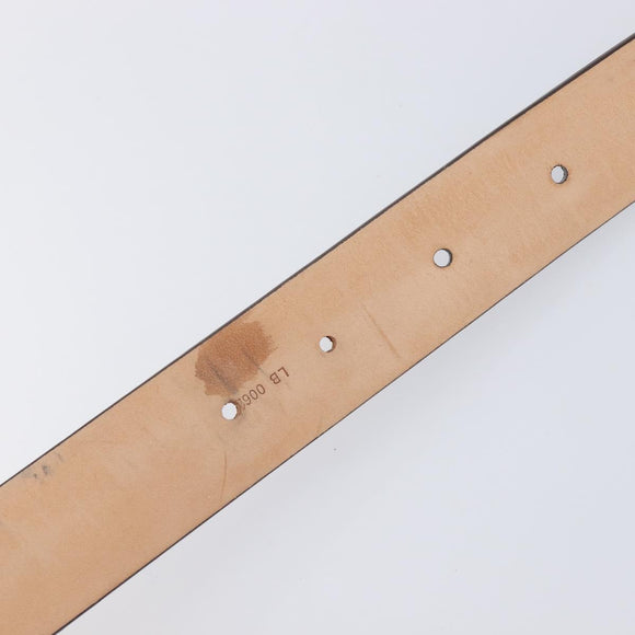 LOUIS VUITTON Monogram Ceinture Carre Belt LV Auth BA16507