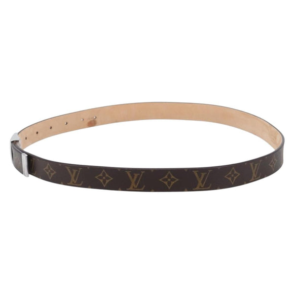 LOUIS VUITTON Monogram Ceinture Carre Belt LV Auth BA16507