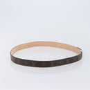 LOUIS VUITTON Monogram Ceinture Carre Belt LV Auth BA16507-4