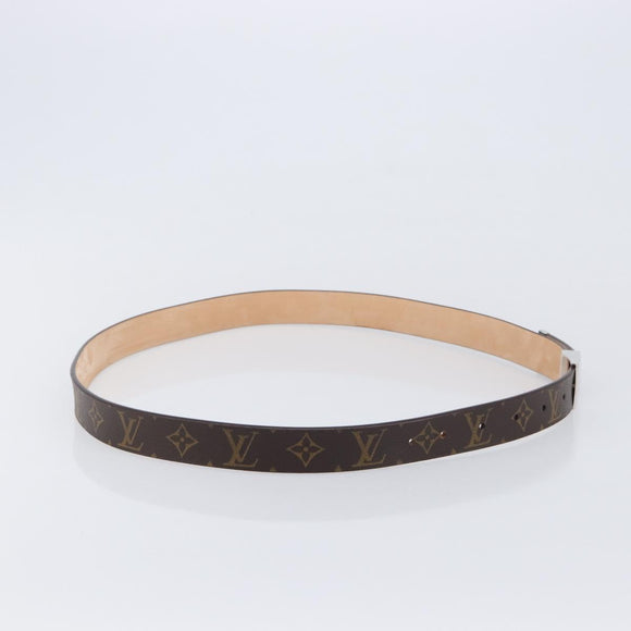 LOUIS VUITTON Monogram Ceinture Carre Belt LV Auth BA16507