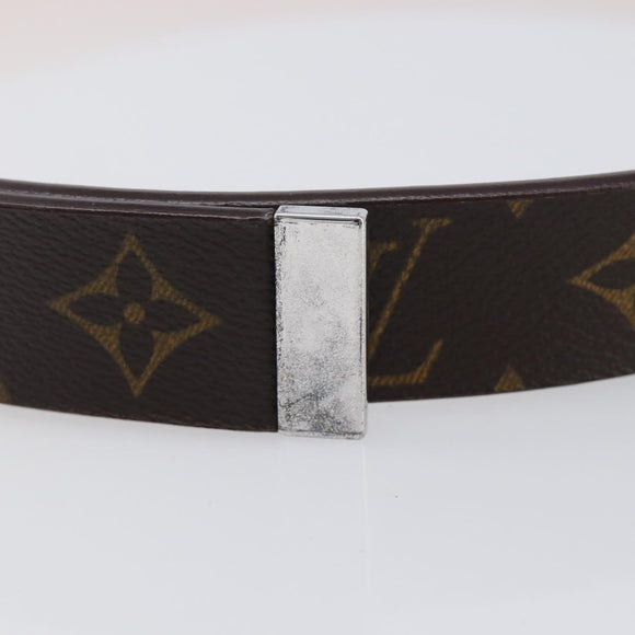 LOUIS VUITTON Monogram Ceinture Carre Belt LV Auth BA16507
