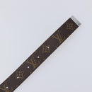 LOUIS VUITTON Monogram Ceinture Carre Belt LV Auth BA16507-9