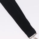 CHANEL Neck Strap Metal Black Silver CC Auth BA16508V-13