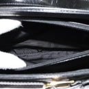 Christian Dior Trotter Canvas Hand Bag Black Gold Auth BA1651-11
