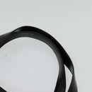 Christian Dior Trotter Canvas Hand Bag Black Gold Auth BA1651-8