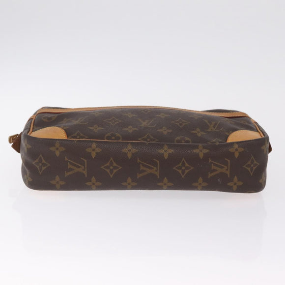 LOUIS VUITTON Monogram Compiegne 28 Clutch Bag 3 Set LV Auth BA16510