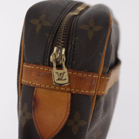 LOUIS VUITTON Monogram Compiegne 28 Clutch Bag 3 Set LV Auth BA16510