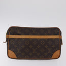 LOUIS VUITTON Monogram Compiegne 28 Clutch Bag 3 Set LV Auth BA16510-2