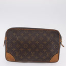 LOUIS VUITTON Monogram Compiegne 28 Clutch Bag 3 Set LV Auth BA16510-21