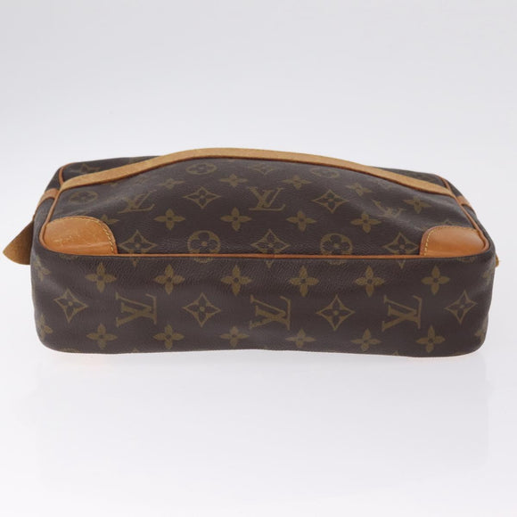 LOUIS VUITTON Monogram Compiegne 28 Clutch Bag 3 Set LV Auth BA16510