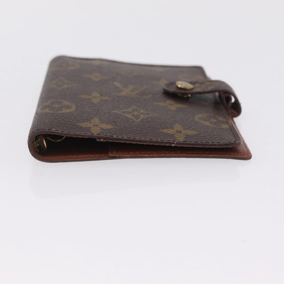 LOUIS VUITTON Monogram Agenda PM Day Planner Cover 2 Set LV Auth BA16515