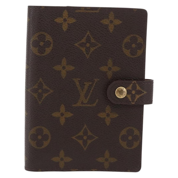 LOUIS VUITTON Monogram Agenda PM Day Planner Cover 2 Set LV Auth BA16515