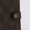 LOUIS VUITTON Monogram Agenda PM Day Planner Cover 2 Set LV Auth BA16515-9