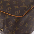 LOUIS VUITTON Monogram Deauville Hand Bag M47270 LV Auth BA16520-15