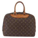 LOUIS VUITTON Monogram Deauville Hand Bag M47270 LV Auth BA16520-3