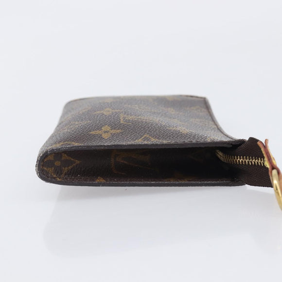 LOUIS VUITTON Monogram Bucket PM Pouch Accessory Pouch LV Auth BA16524