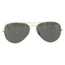 LOEWE Rayban Sunglasses Metal 2 Set Brown Gold Tone Auth BA16526-2