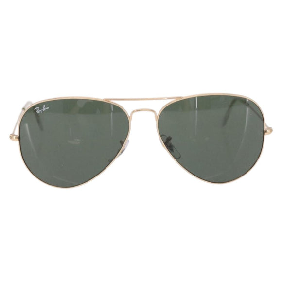 LOEWE Rayban Sunglasses Metal 2 Set Brown Gold Tone Auth BA16526