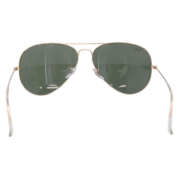 LOEWE Rayban Sunglasses Metal 2 Set Brown Gold Tone Auth BA16526