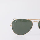 LOEWE Rayban Sunglasses Metal 2 Set Brown Gold Tone Auth BA16526-4