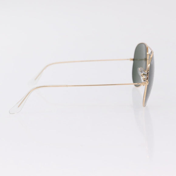LOEWE Rayban Sunglasses Metal 2 Set Brown Gold Tone Auth BA16526
