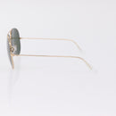LOEWE Rayban Sunglasses Metal 2 Set Brown Gold Tone Auth BA16526-7