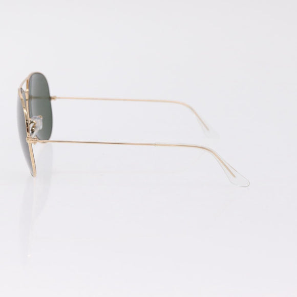 LOEWE Rayban Sunglasses Metal 2 Set Brown Gold Tone Auth BA16526