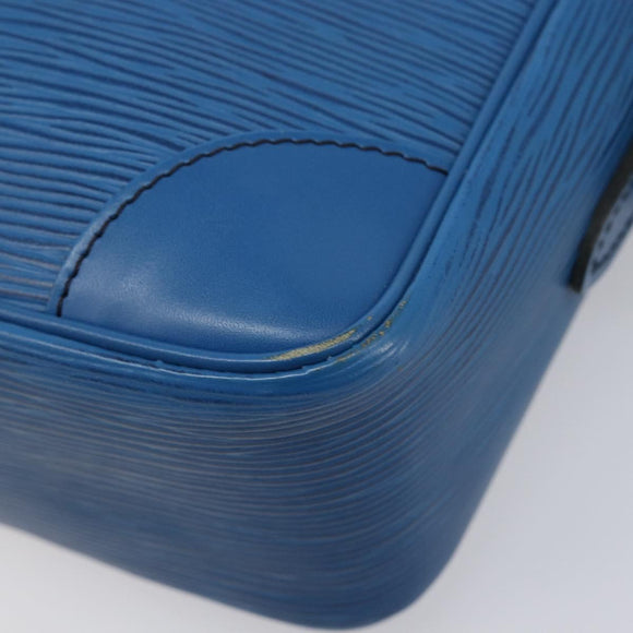 LOUIS VUITTON Epi Trocadero 27 Shoulder Bag Blue M52315 LV Auth BA16530